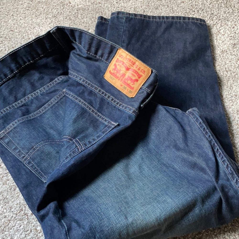 Men’s Levi’s zipper jeans with pockets NWOT